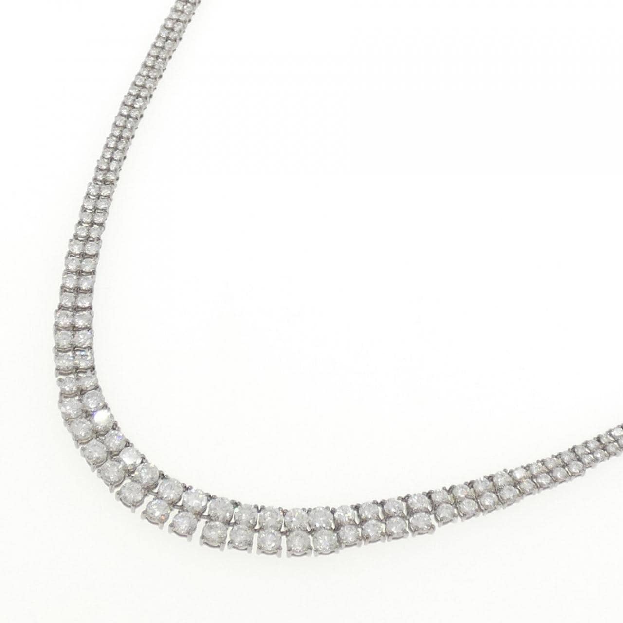 PT850 ダイヤモンド ネックレス 10.01CT