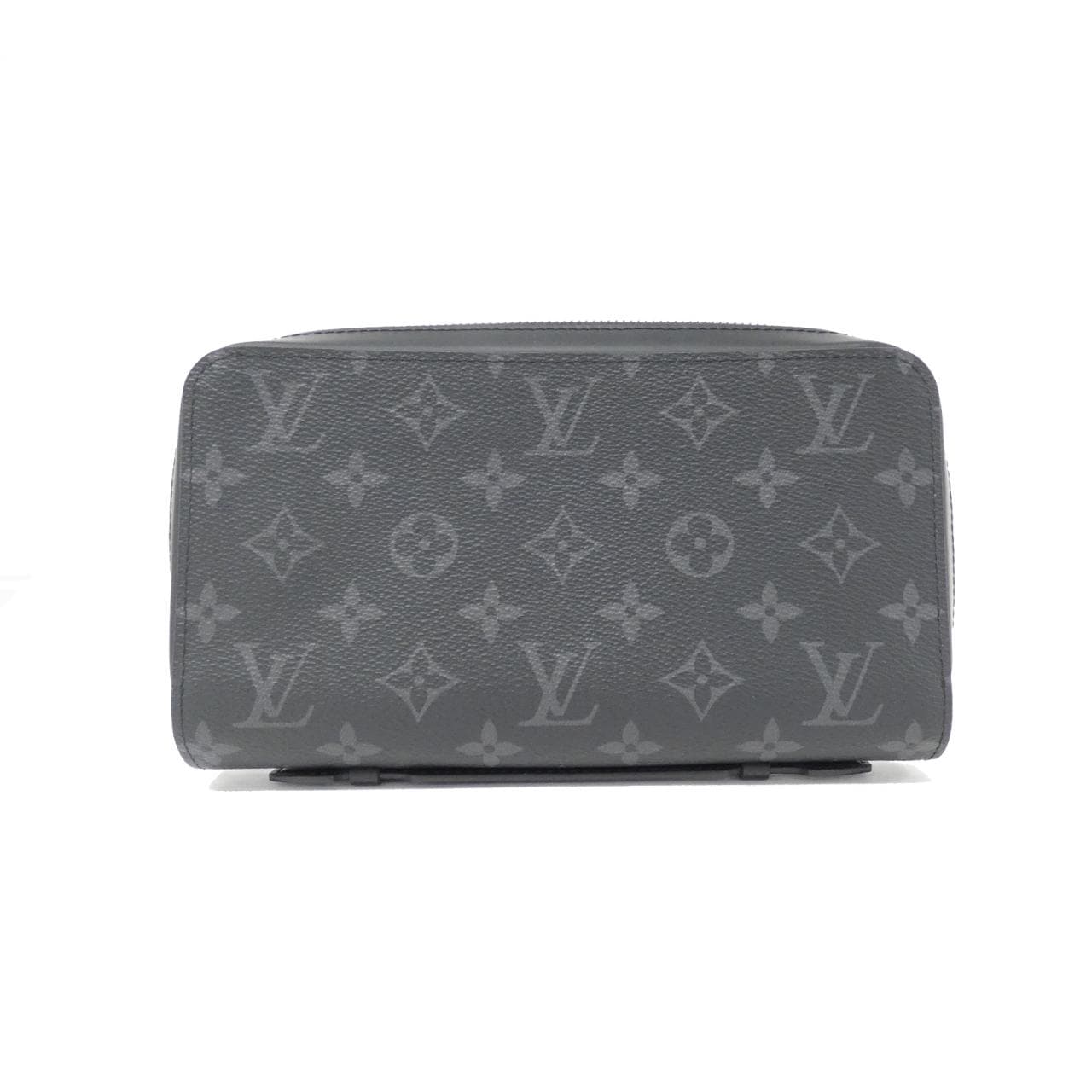 LOUIS VUITTON Monogram Eclipse拉链XL M61698 钱包