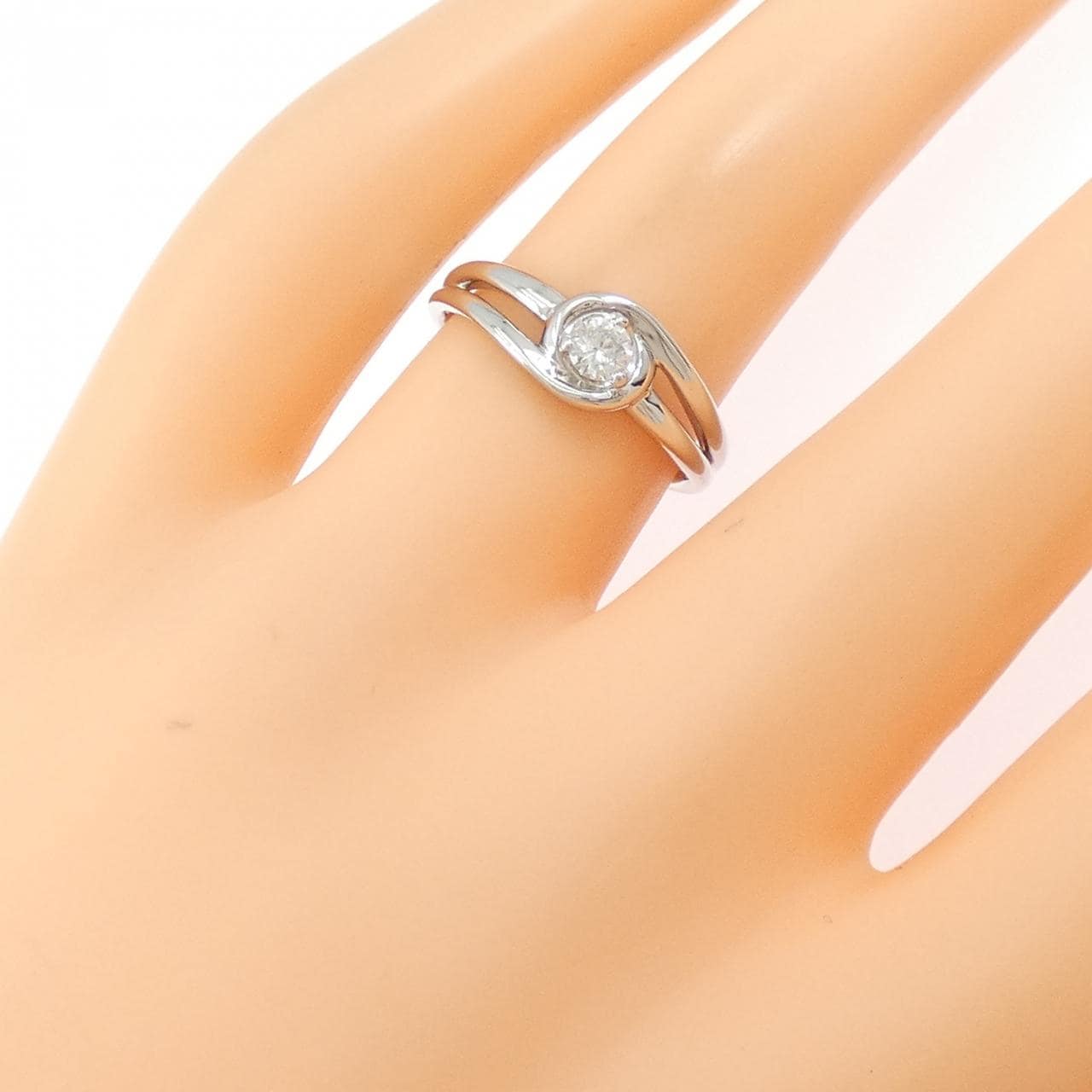 PT900 ダイヤモンド リング 0.15CT