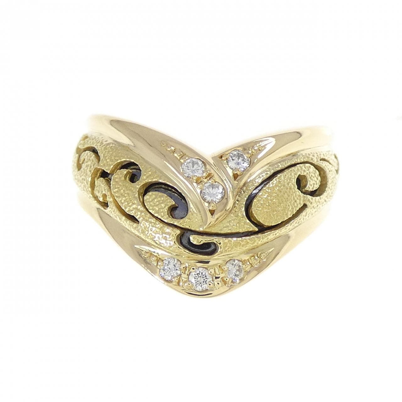 山崎由美子钻石戒指 0.10CT