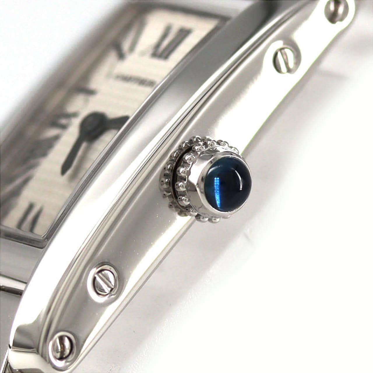 カルティエ タンクアロンジェラニエール WG W15364W3 WG クォーツ