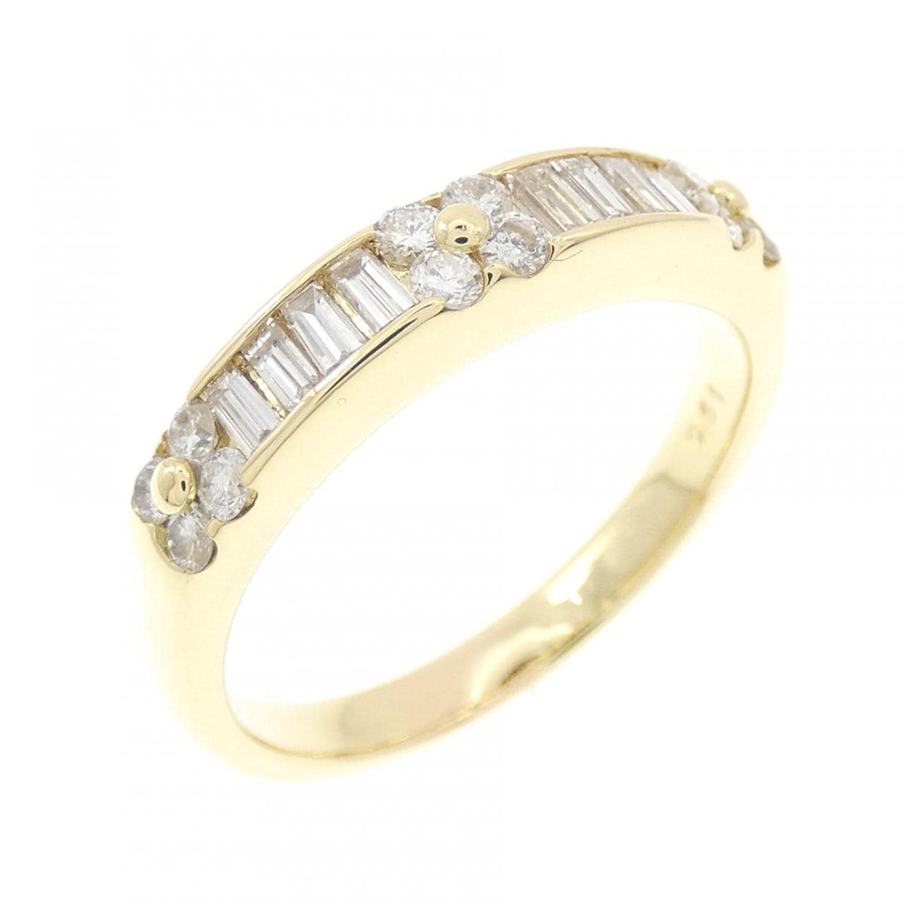 K18YG ダイヤモンド リング 0.61CT