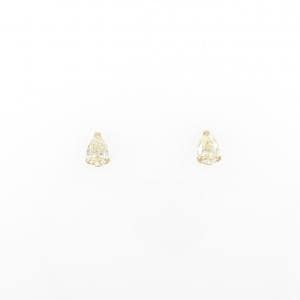 【新品】K18YG ダイヤモンド ピアス 0.32CT