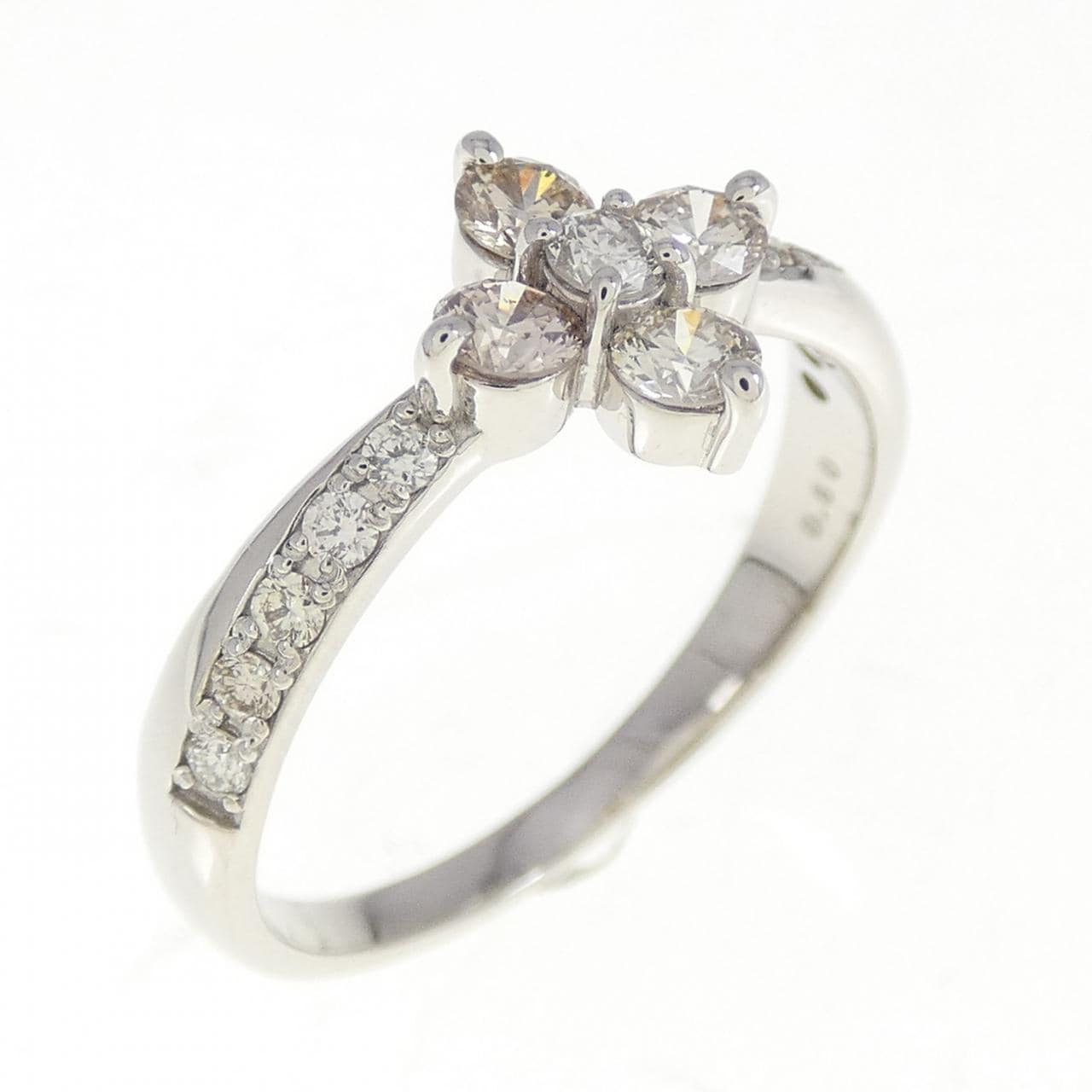 【新品】PT950 ダイヤモンド リング 0.50CT