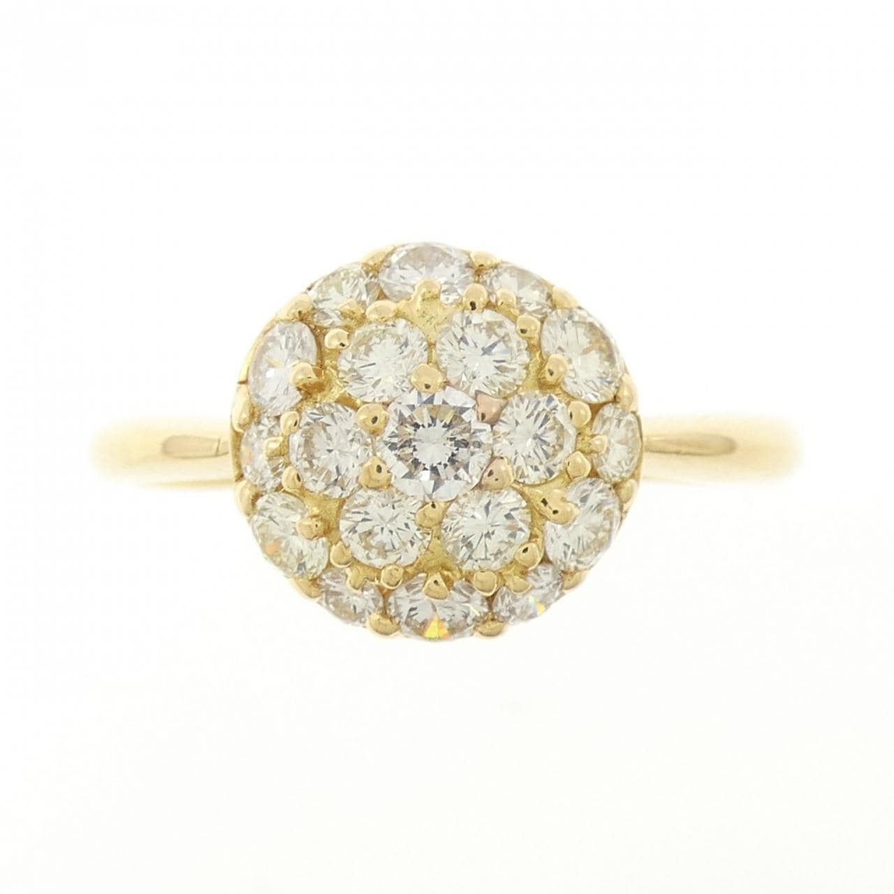 K18YG ダイヤモンド リング 1.01CT