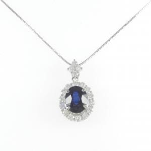 PT900/PT850 サファイヤ ネックレス 3.22CT