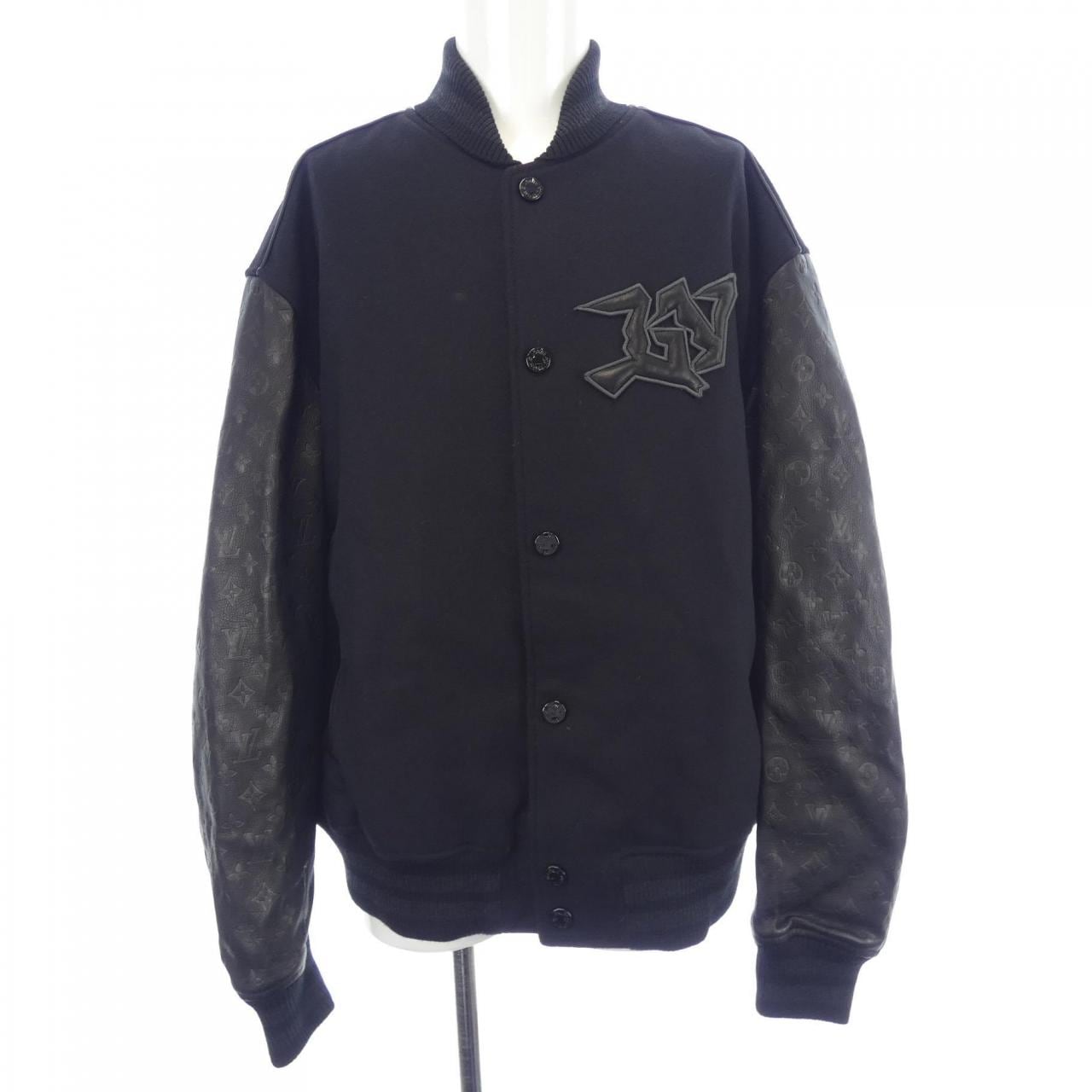 ルイヴィトン LOUIS VUITTON モノグラムエンボスレザーアンドウールブルゾン HNL06EZCZ ブルゾン