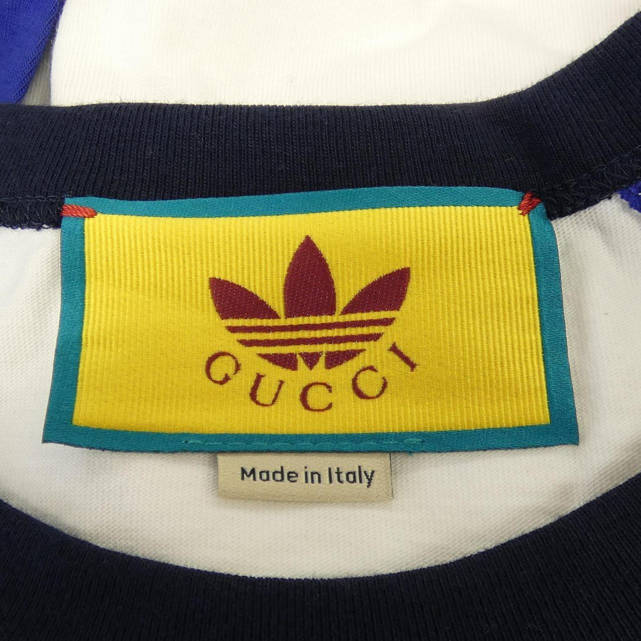 グッチ GUCCI ADIDAS 722938 XJE1F Tシャツ