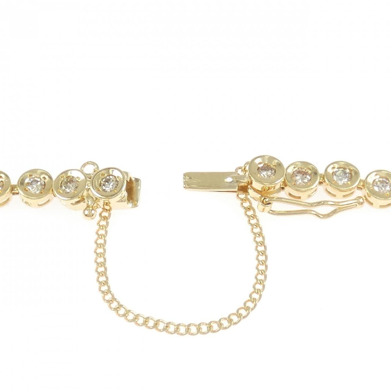 K18YG ダイヤモンド ブレスレット 2.00CT