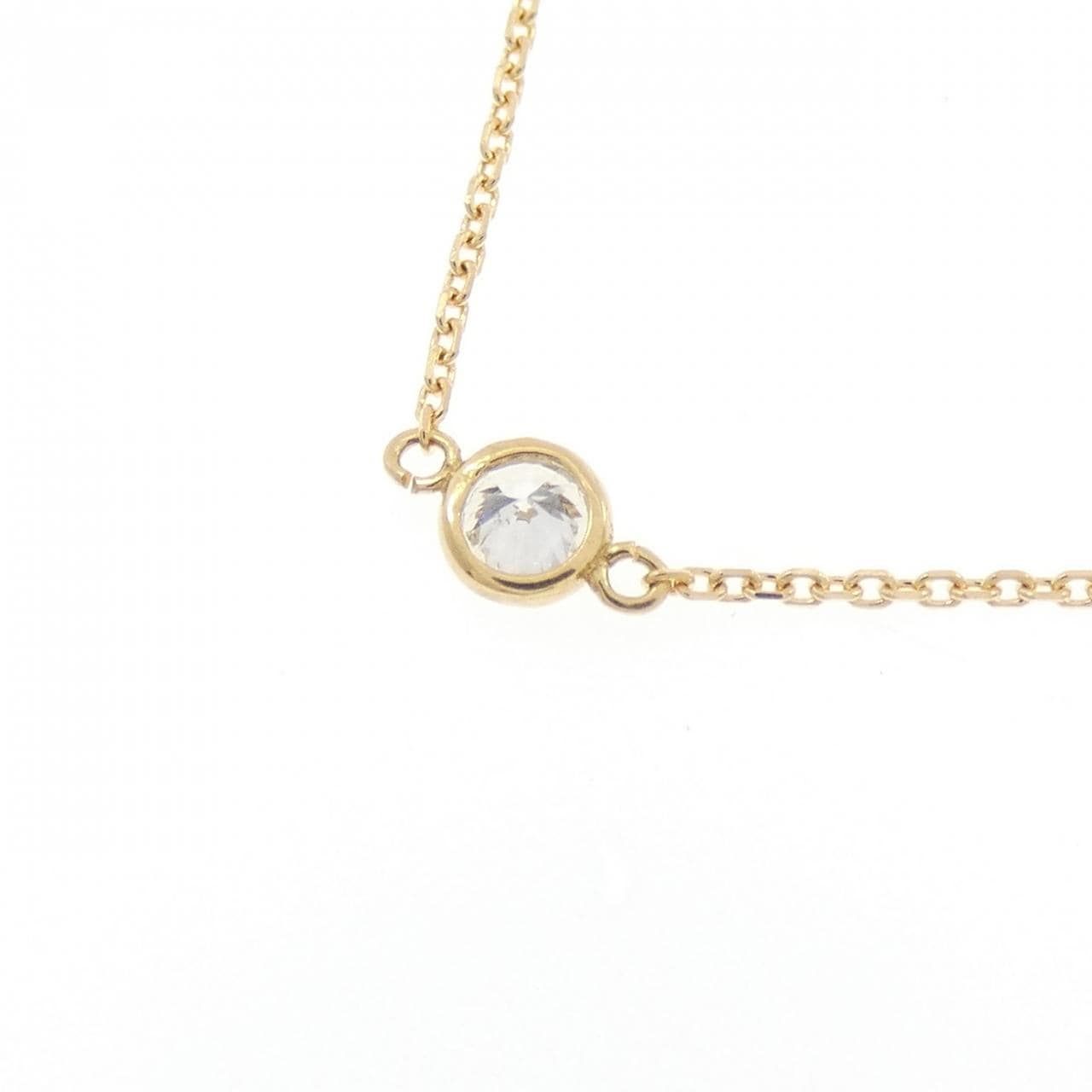 K18YG ダイヤモンド ネックレス 0.90CT