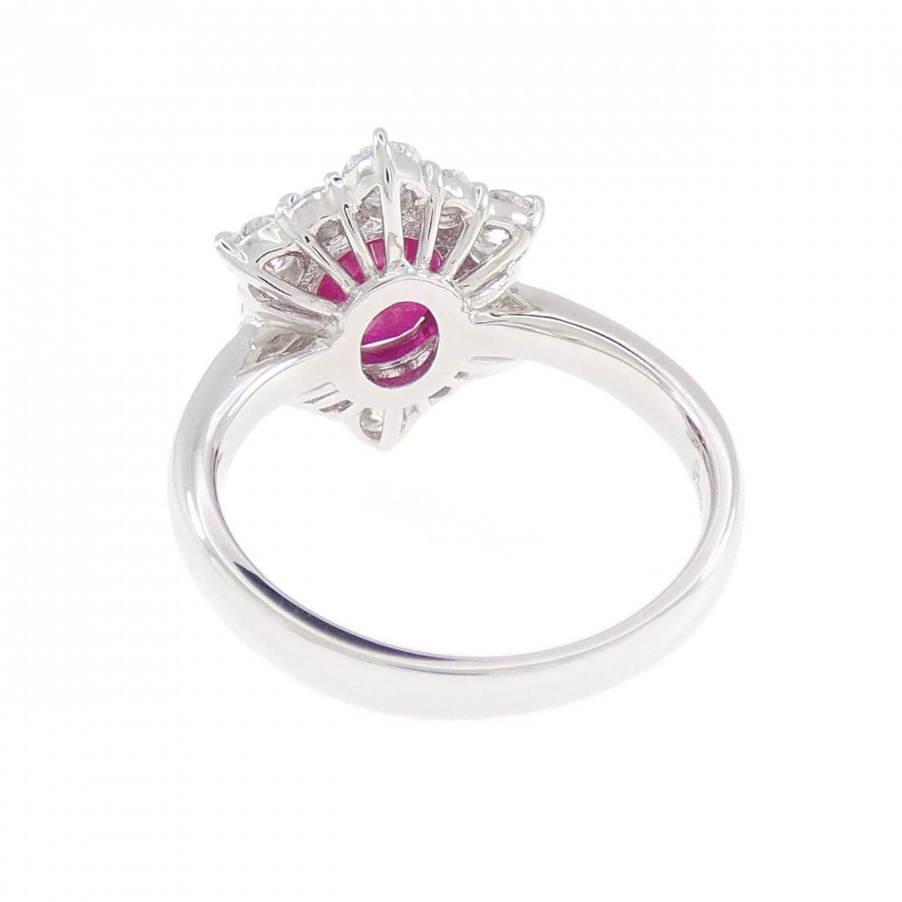 PT900 ルビー リング 2.07CT