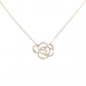 585PG/585YG ローズ ダイヤモンド ネックレス