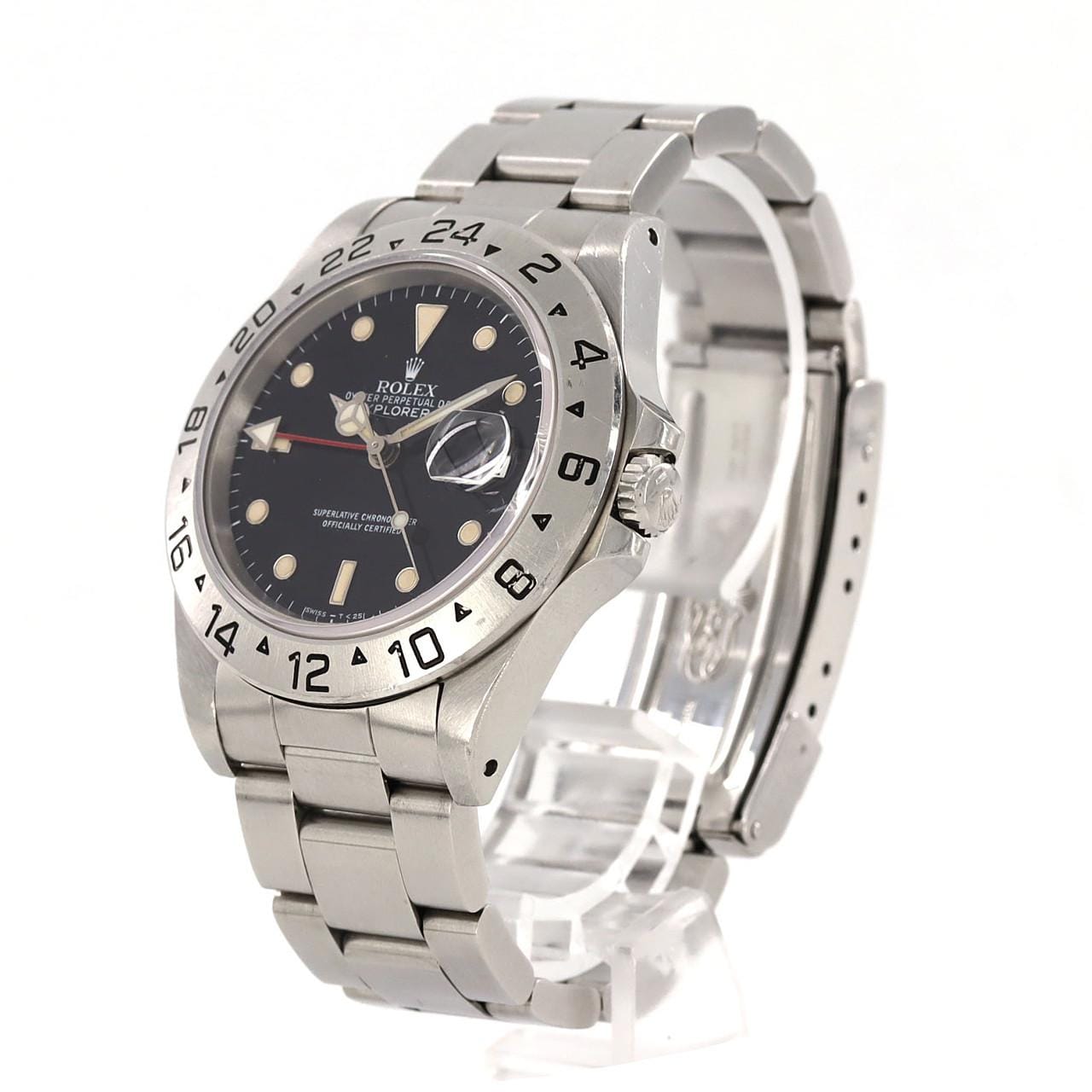 【ノーメンテナンス還元価格】ロレックス エクスプローラーⅡ 16570 SS 自動巻 L番