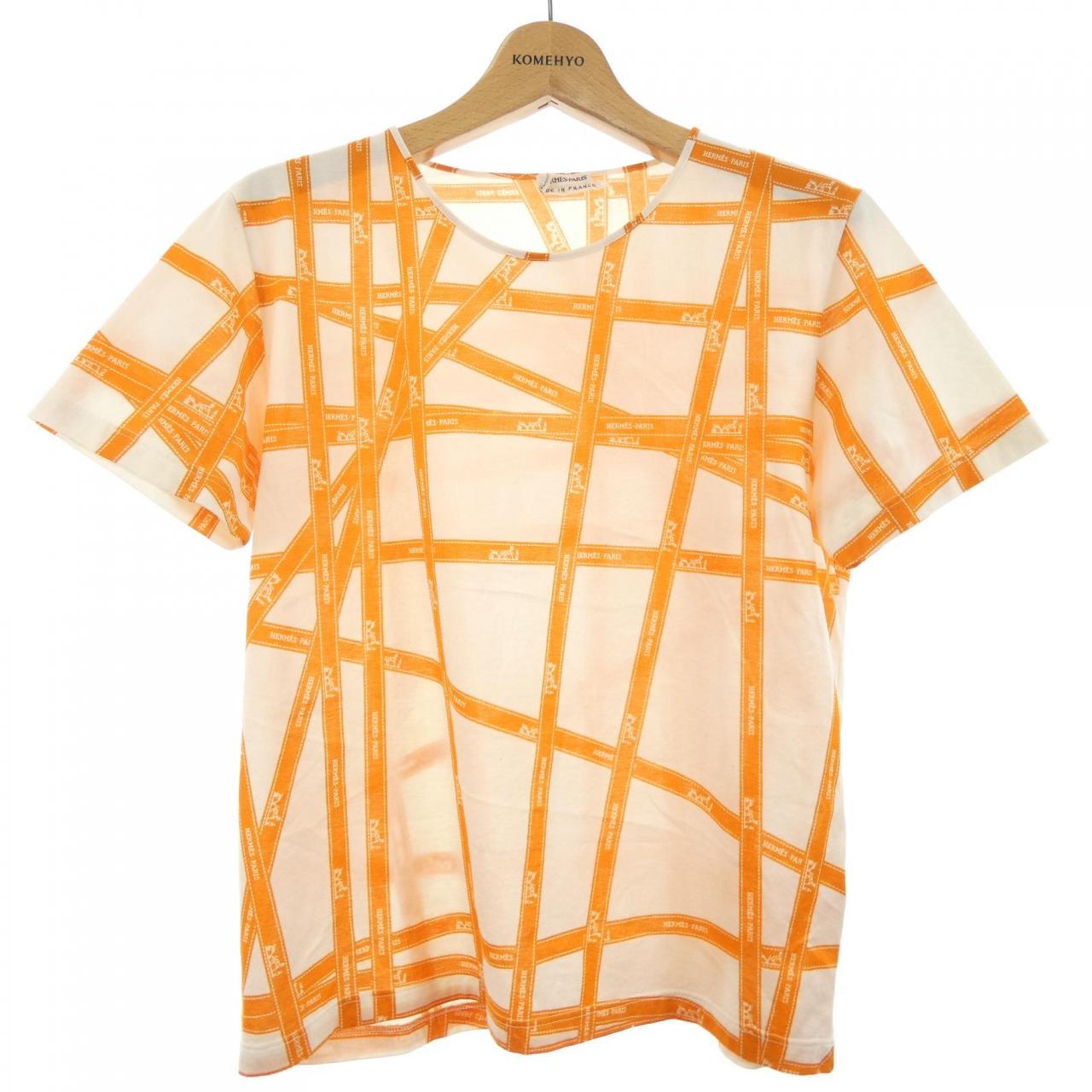 【ヴィンテージ】エルメス HERMES ボリュデュック Tシャツ