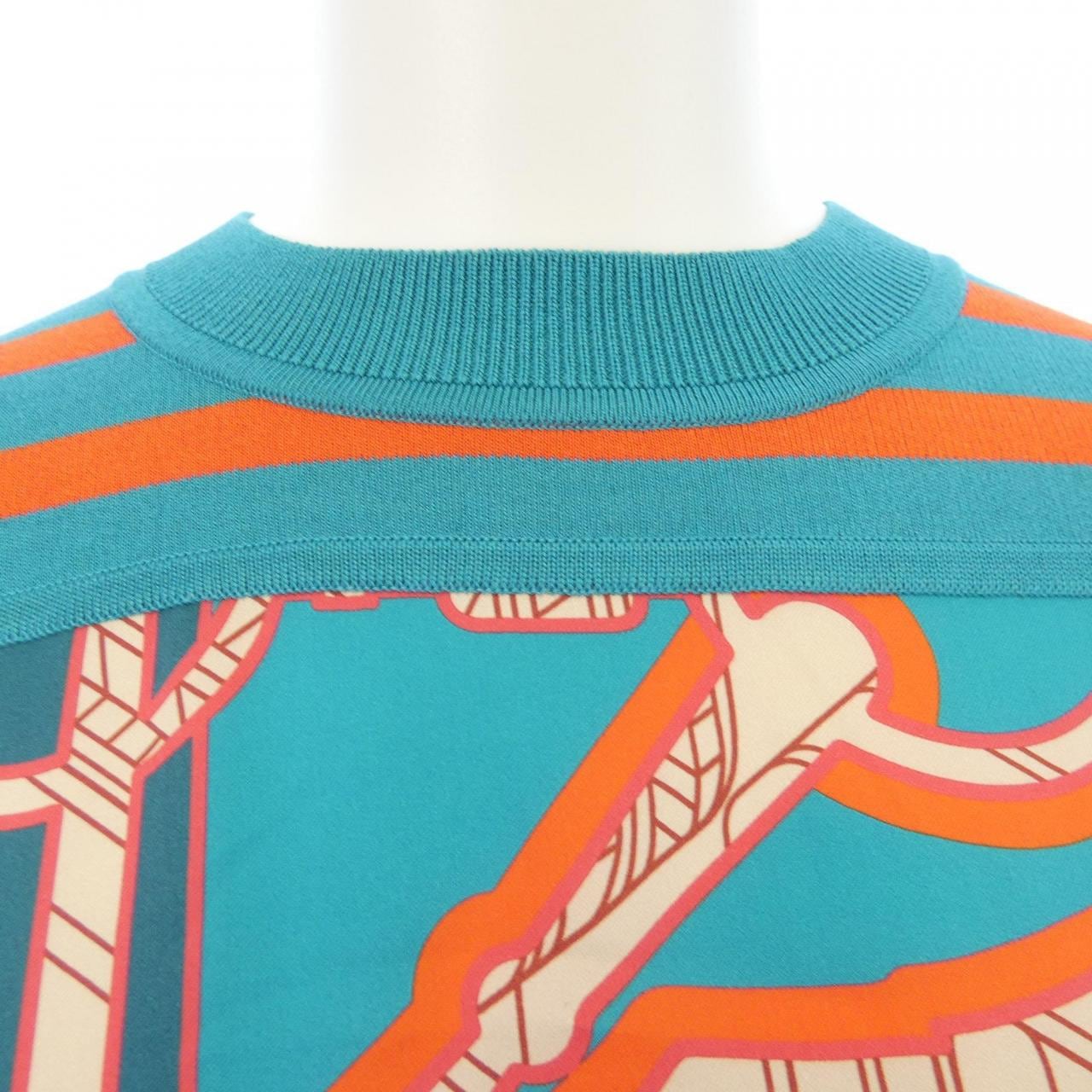 エルメス HERMES TATERSALE EN ZIGZAG 2E2813DN ツイルレーヌ トップス