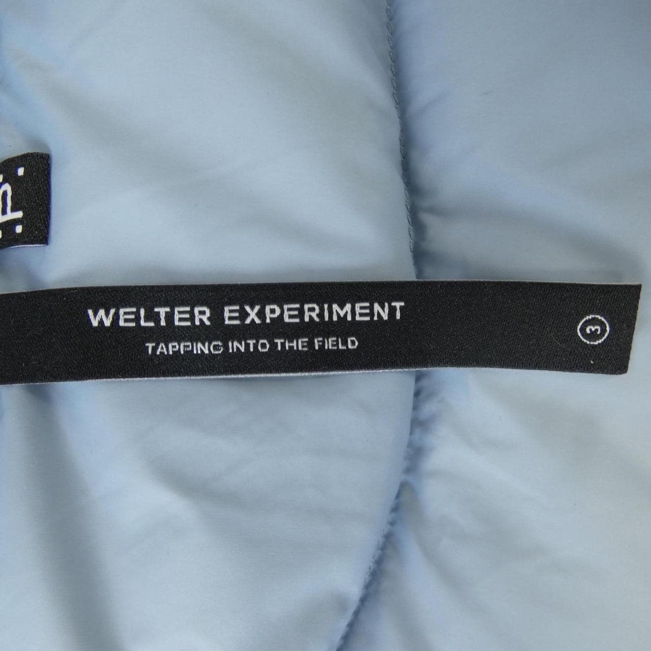 WELTER EXPERIMENT WBEWHD002 ダウンジャケット