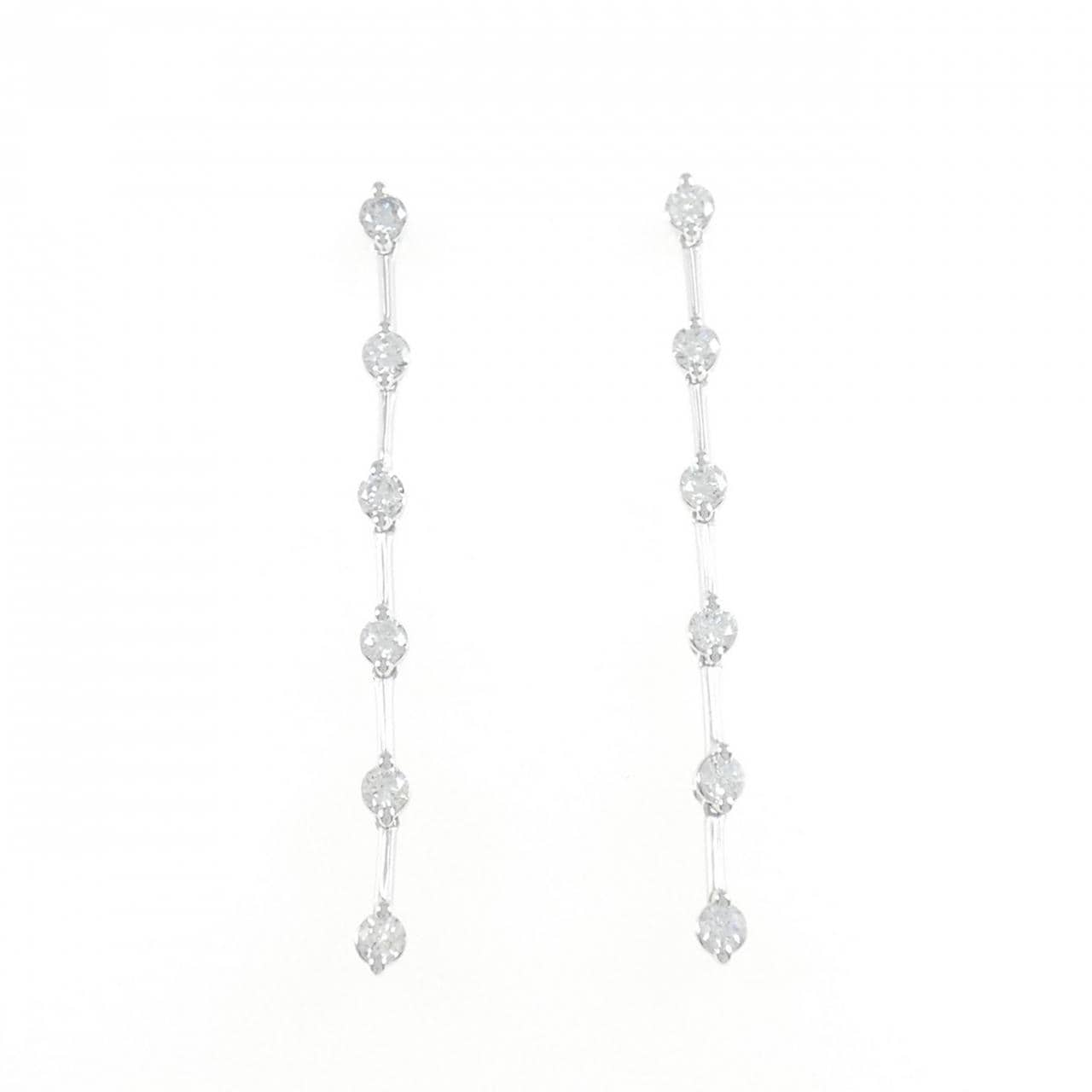 LINE Diamond Earrings 0.55CT