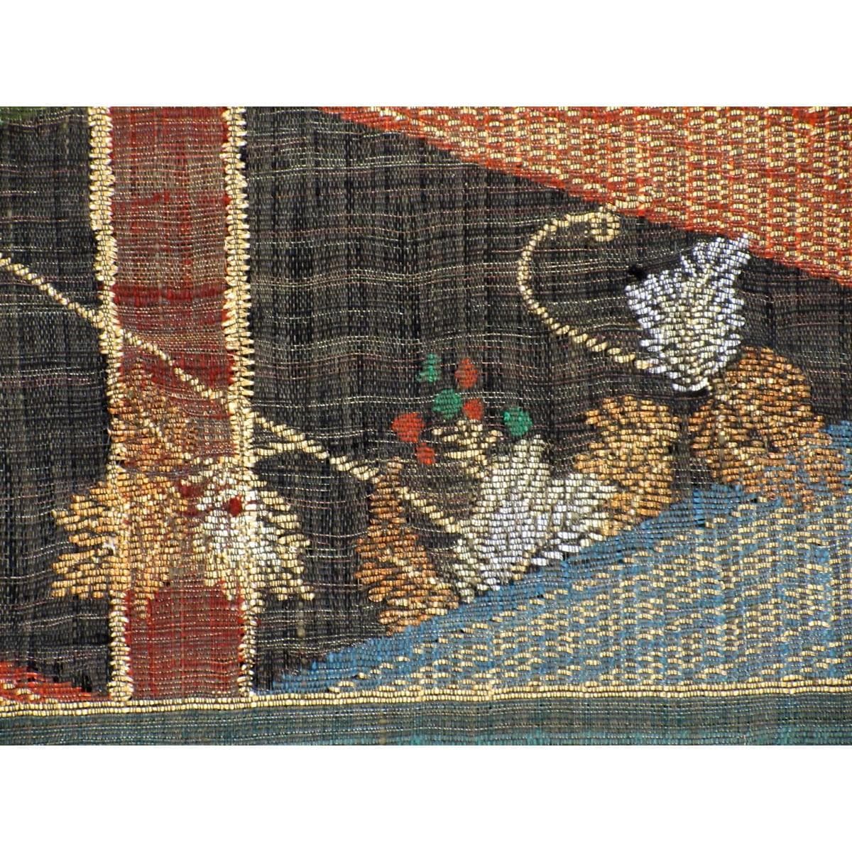 袋帯　リバーシブル　芯なし仕立【渡文】