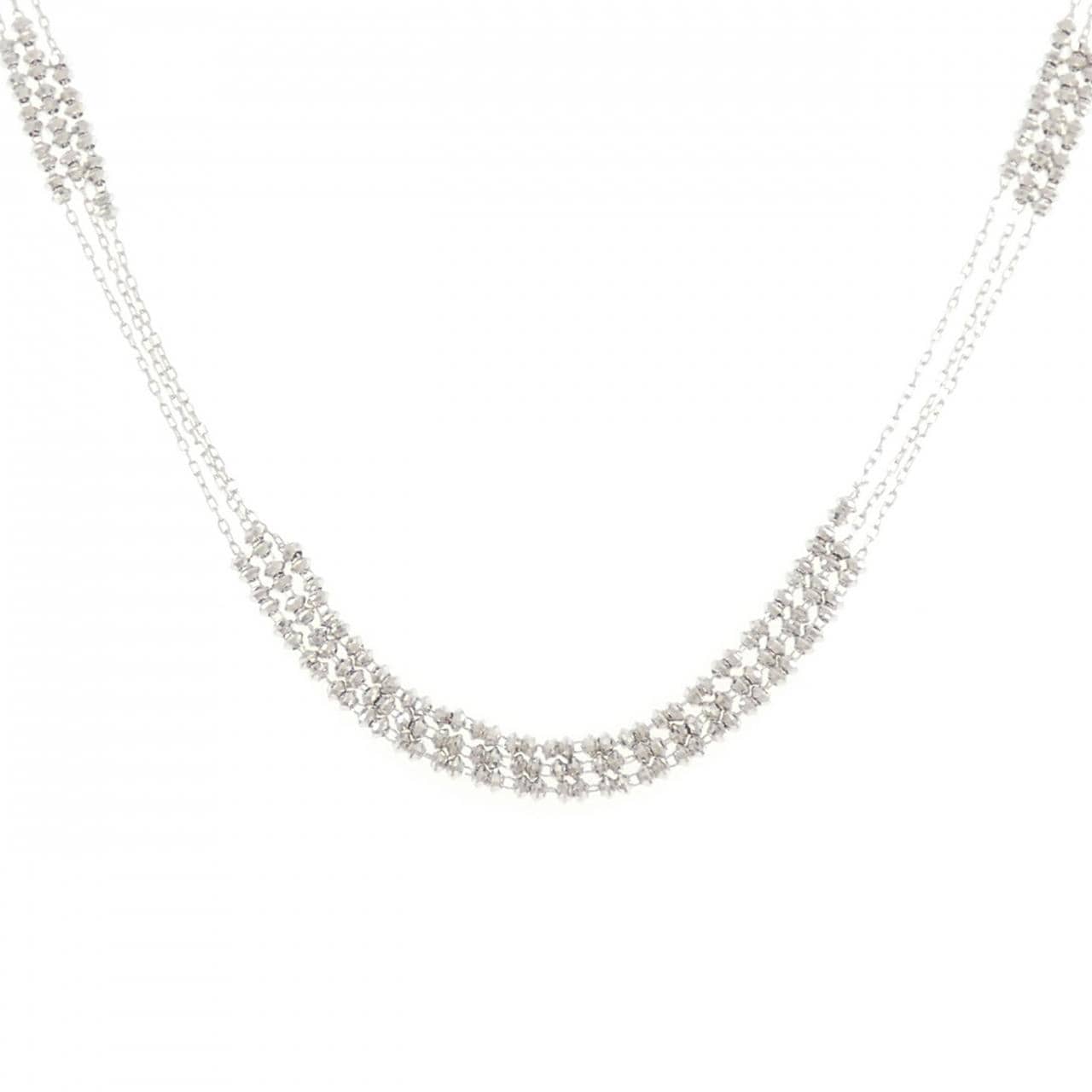 K18WG necklace