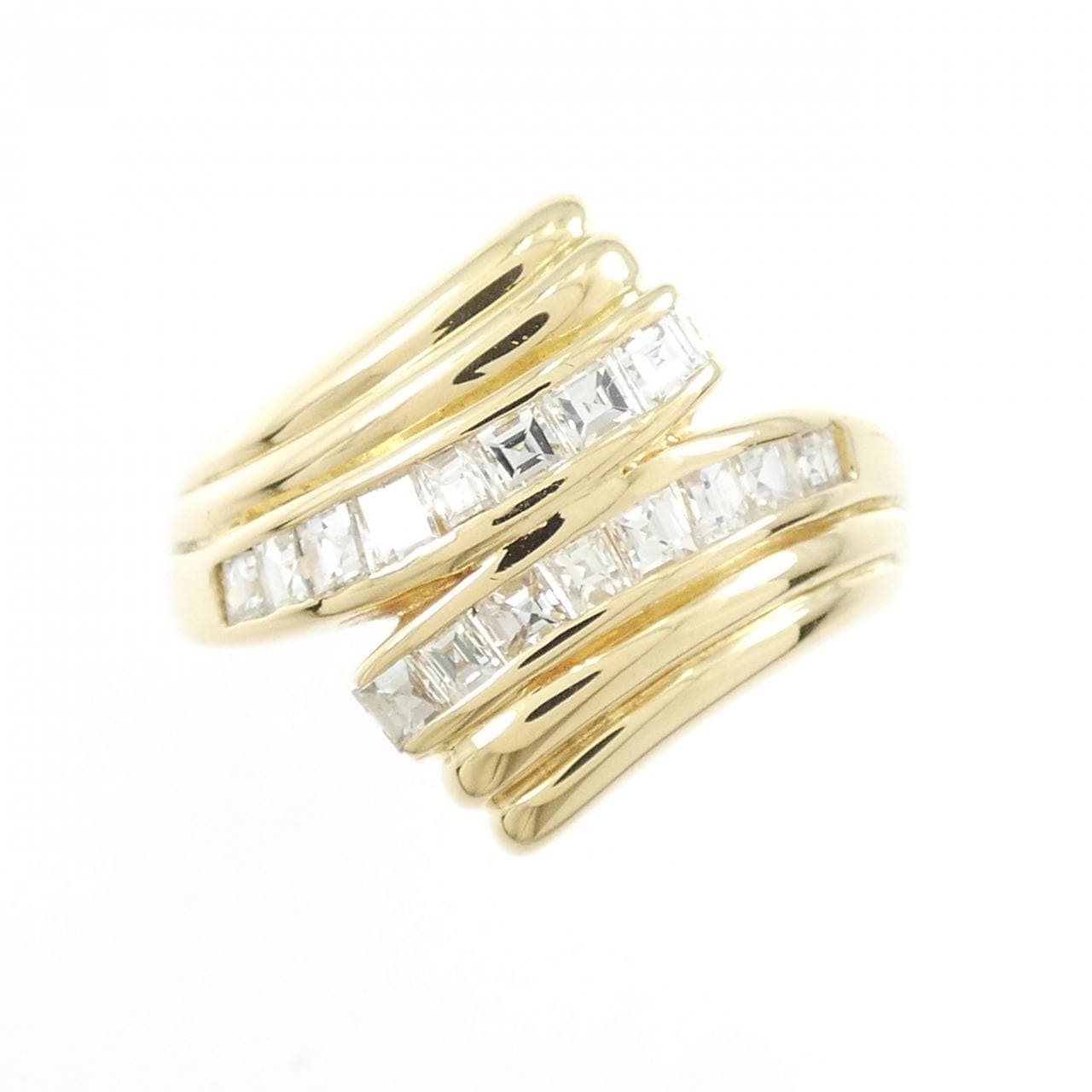 K18YG ダイヤモンド リング 0.51CT