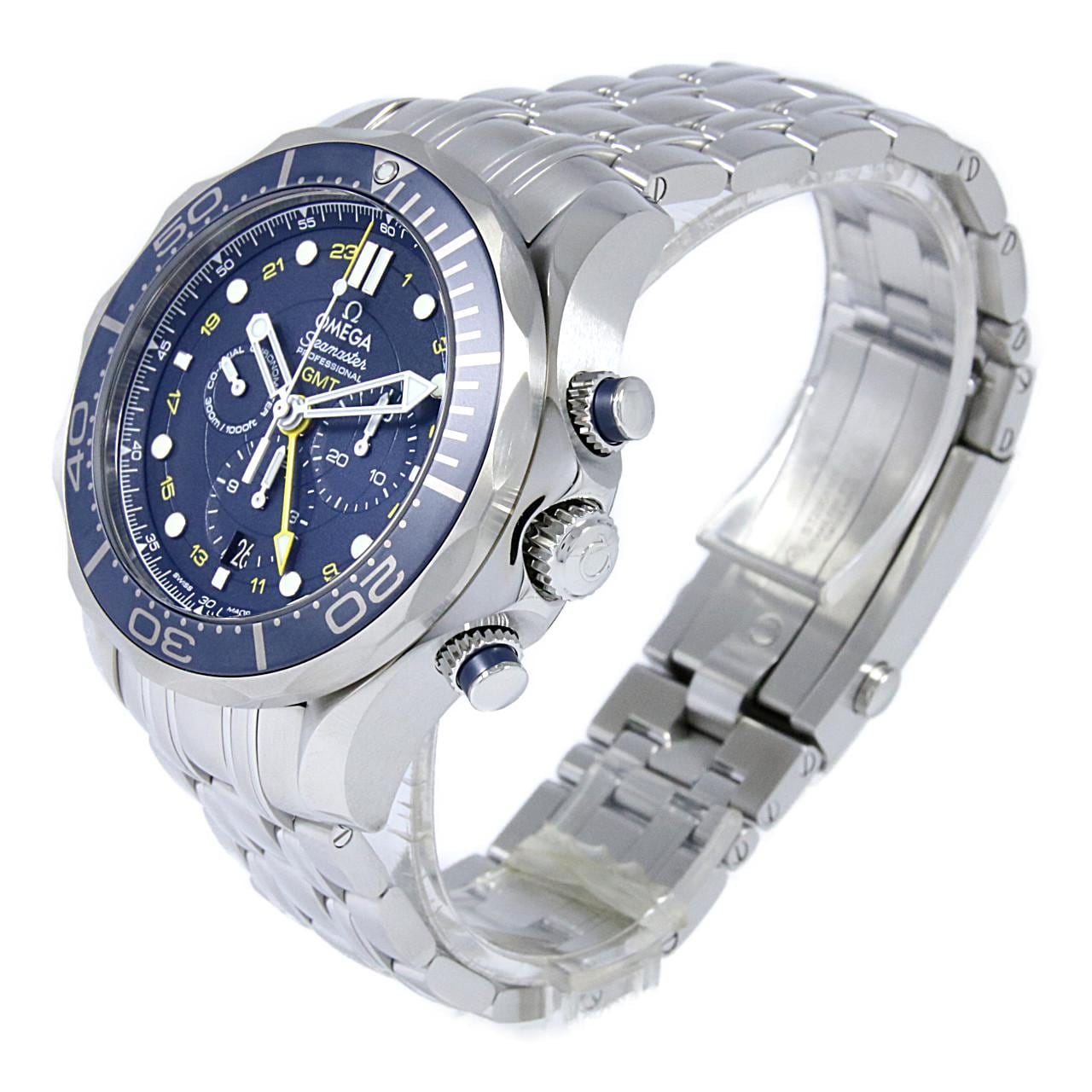 オメガ OMEGA シーマスター300ｍ GMT 腕時計 メンズ