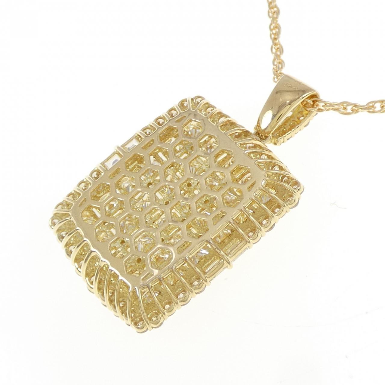 【新品】K18YG ダイヤモンド ネックレス 5.00CT