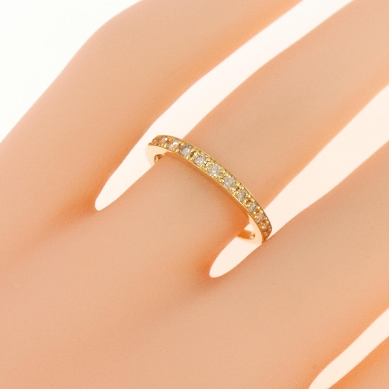 【新品】K18YG ダイヤモンド リング 0.30CT