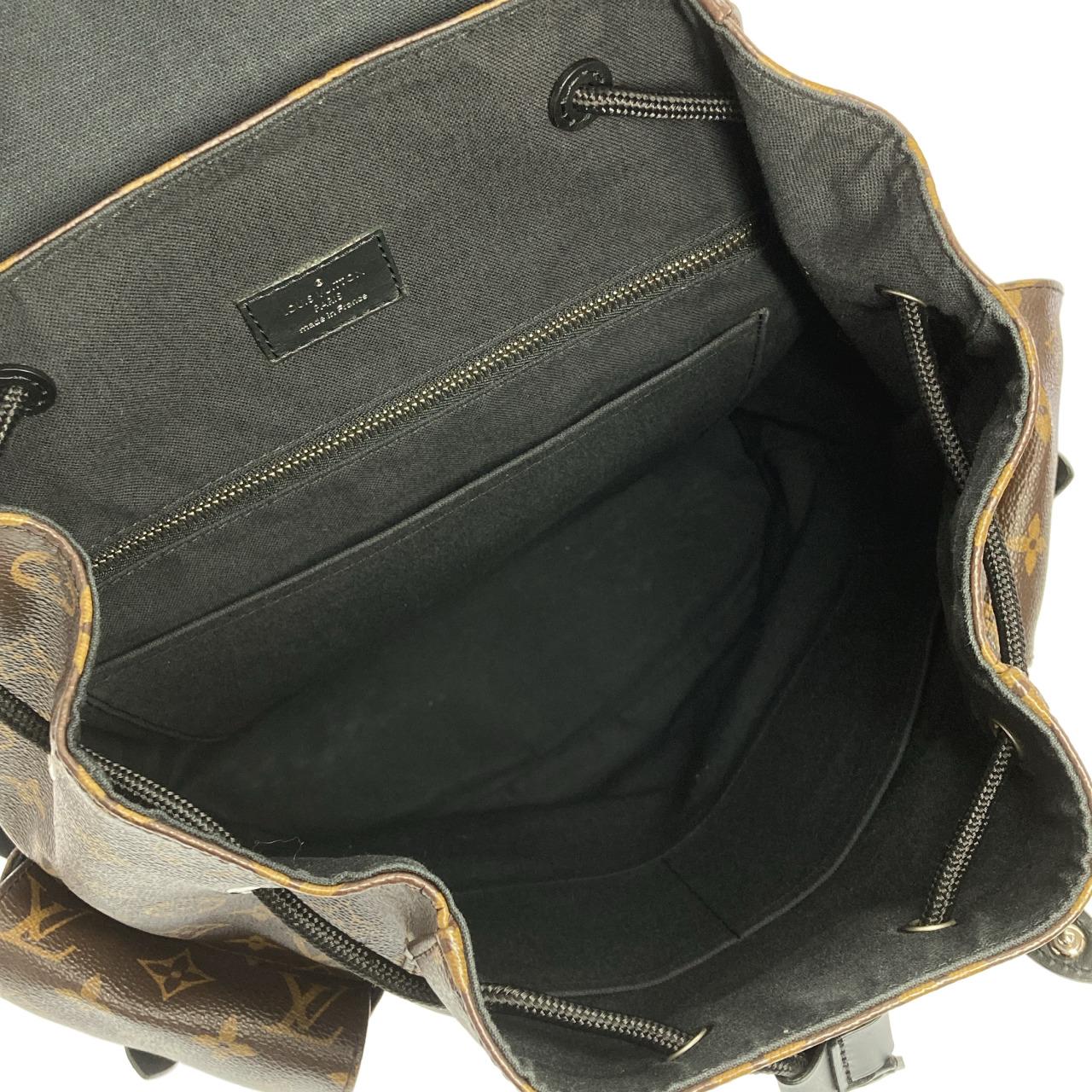 ルイヴィトン モノグラム マカサー クリストファー MM M43735 リュックサック