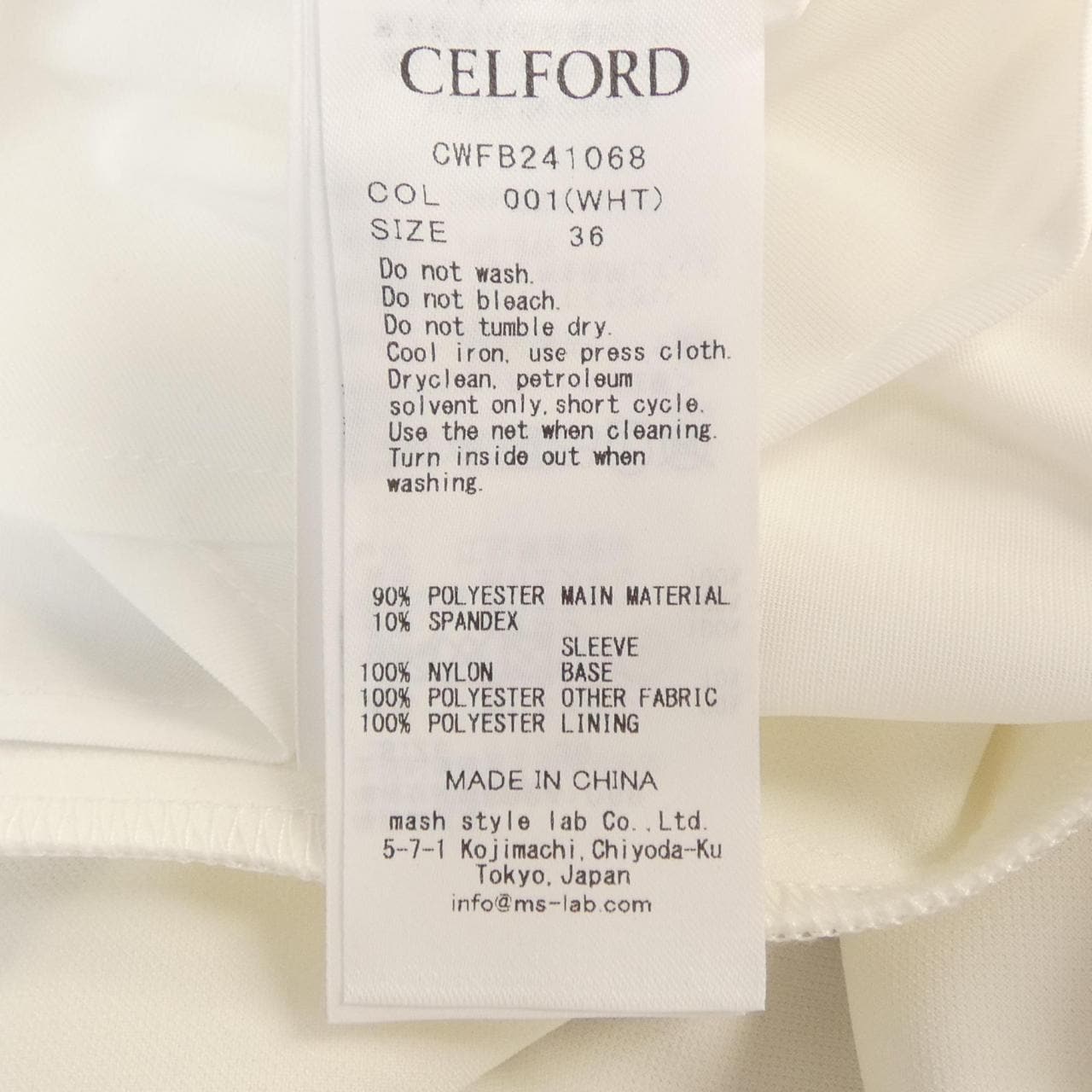 セルフォード CELFORD CWFB241068 トップス