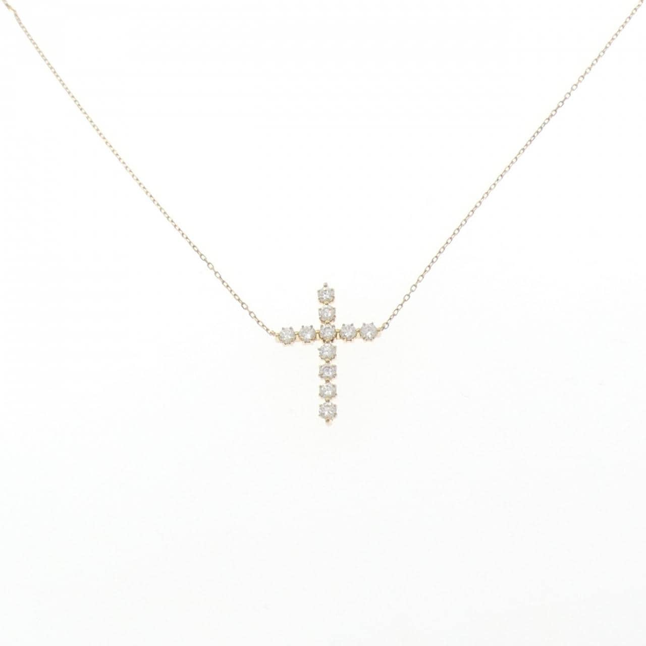 アーカー デュークロス ネックレス 0.49CT