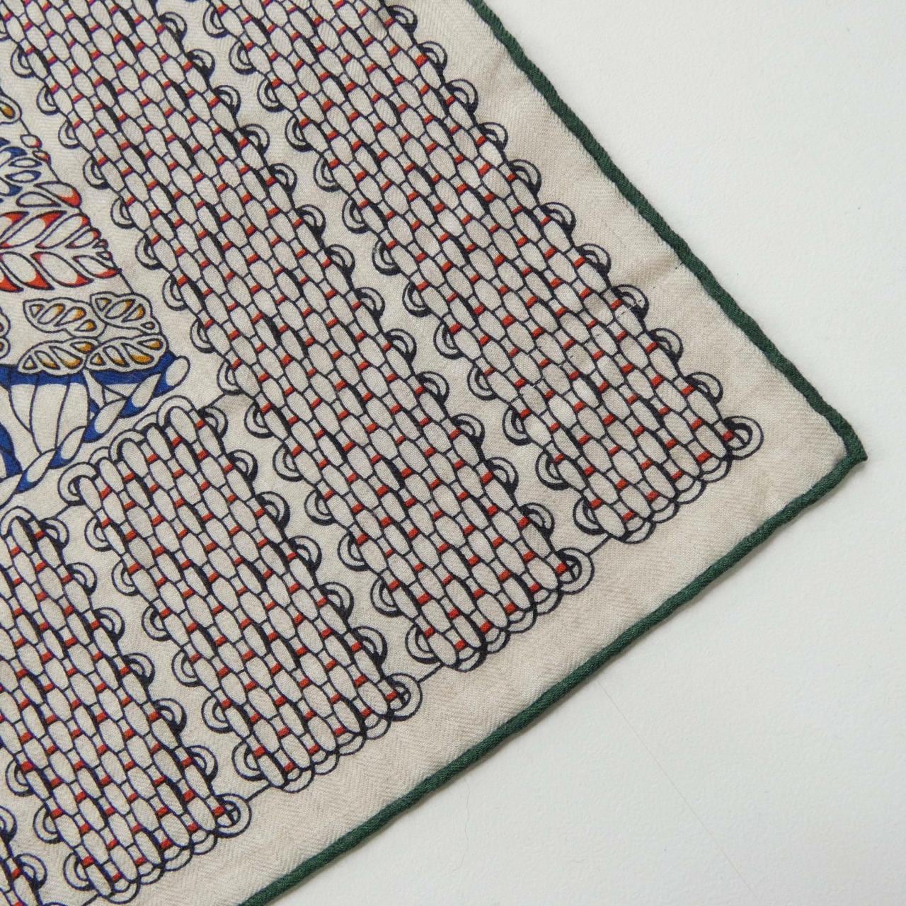 エルメス HERMES DRESSAGE TRESSAGE H243974S カレジェアン140 ショール