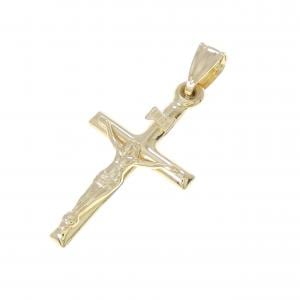 K18YG十字架吊墜