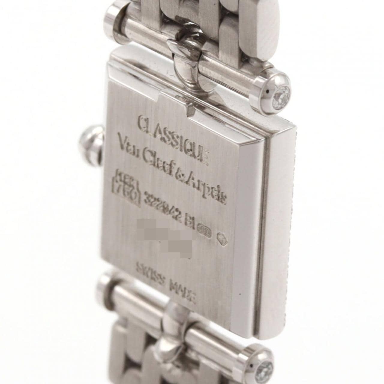 【ノーメンテナンス還元価格】ヴァンクリーフ&アーペル PA49カレ WG/D･4P 322942B1 WG クォーツ
