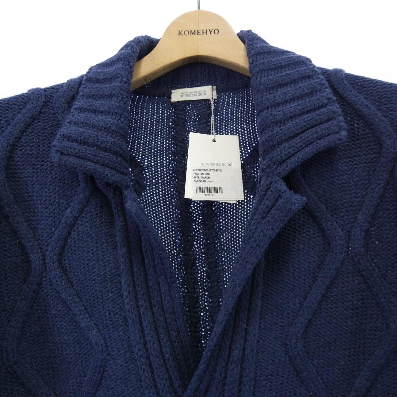 アンドレアフェンツィ ANDREA FENZI カーディガン