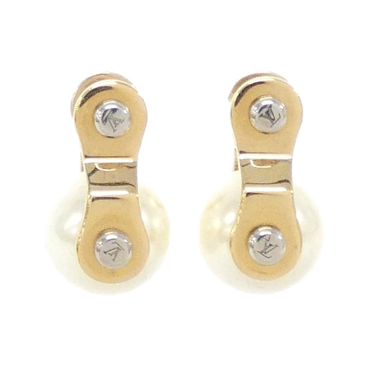 LOUIS VUITTON LV Speedy Pearl M68086 Earrings