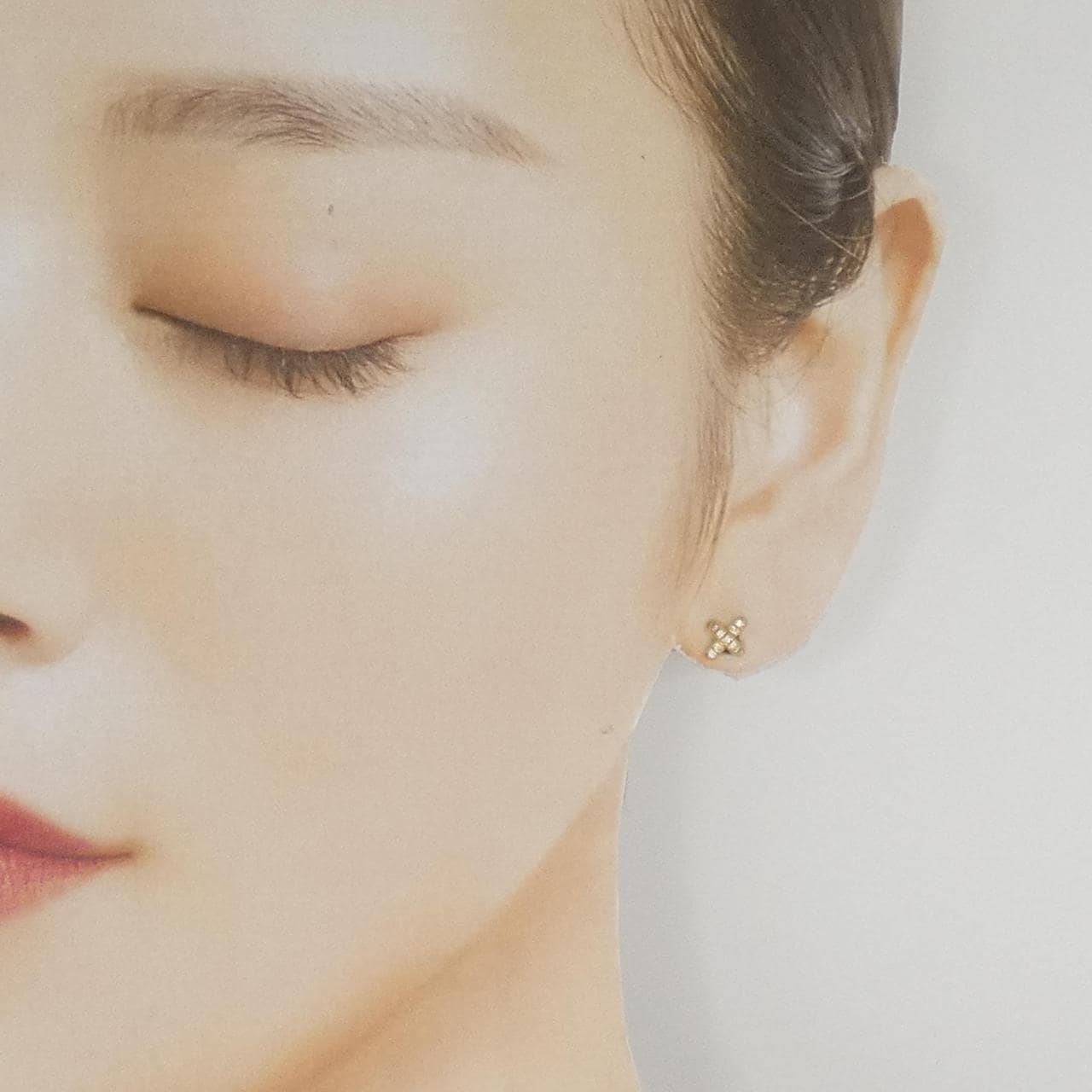 ティファニー クロスステッチ ピアス