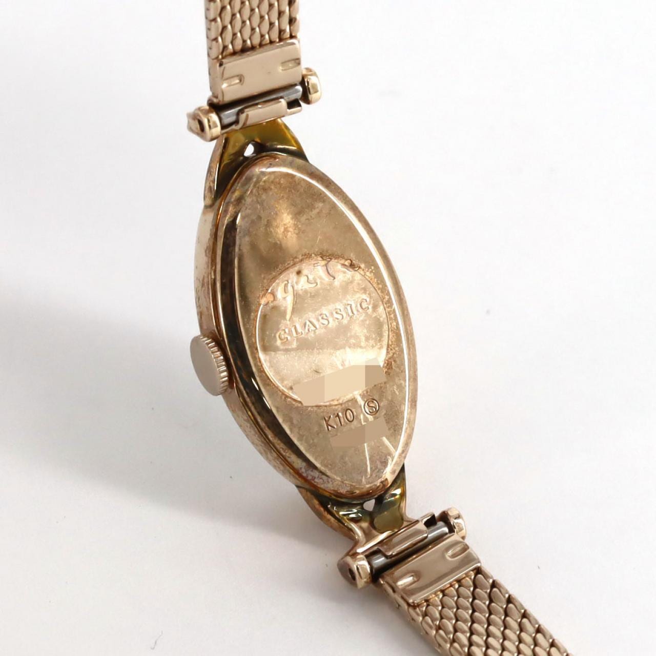 アガット トノーフェイスジュエリーウォッチ PG 1811 PG クォーツ