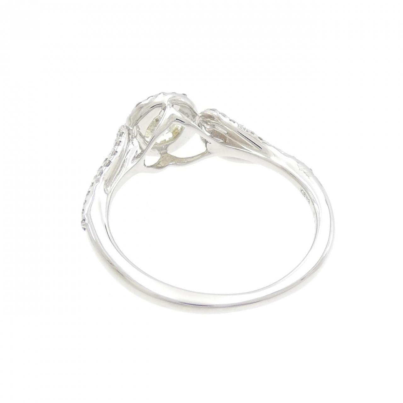 K18WG ダイヤモンド リング 0.403CT