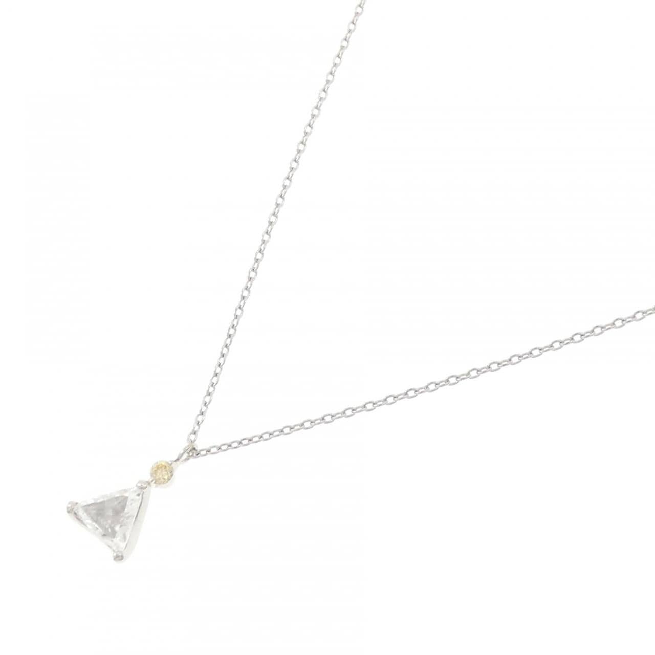 PT900/PT850 ダイヤモンド ネックレス 0.357CT