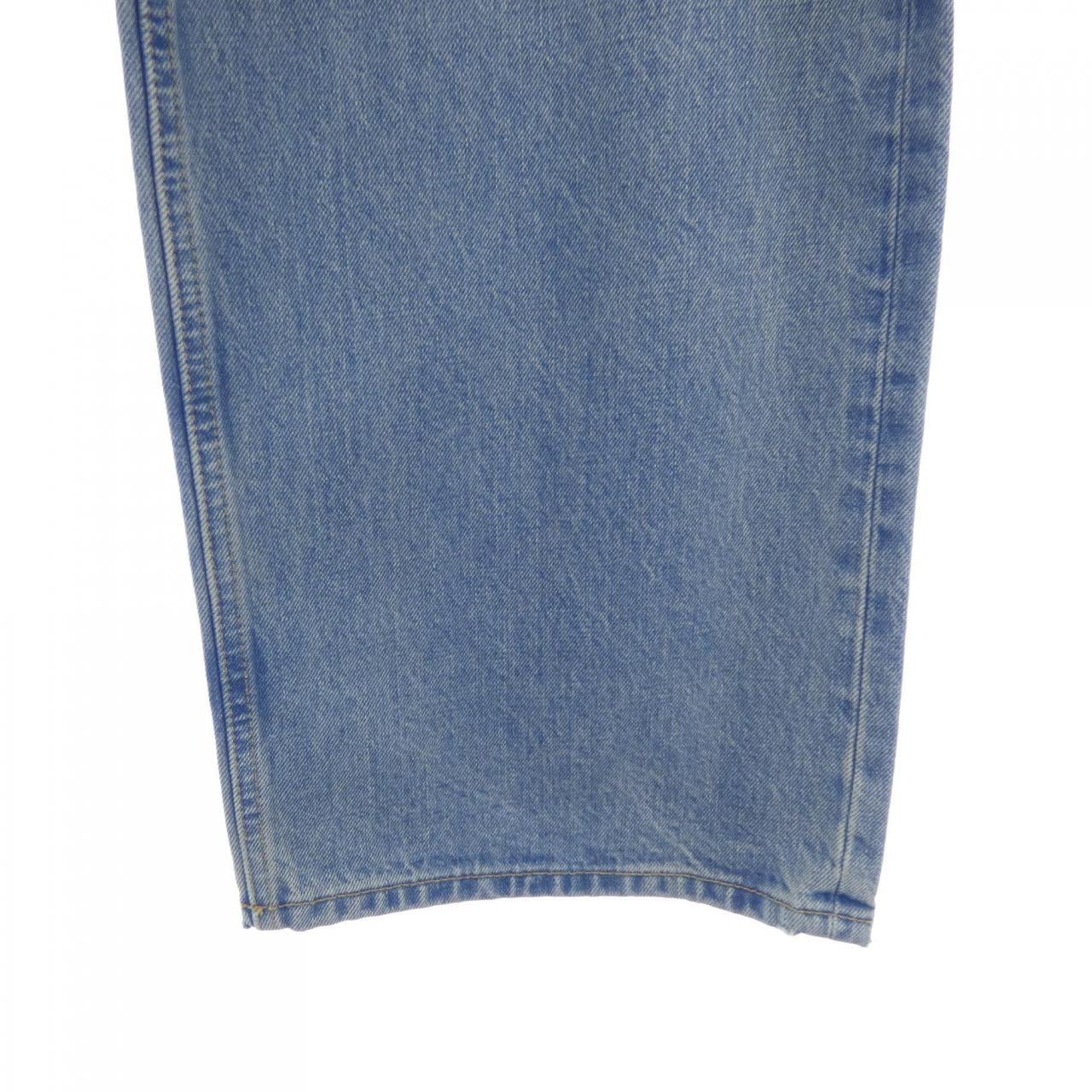 ルイヴィトン LOUIS VUITTON ワイドレッグフィットデニムパンツ HSD50WPCP ジーンズ