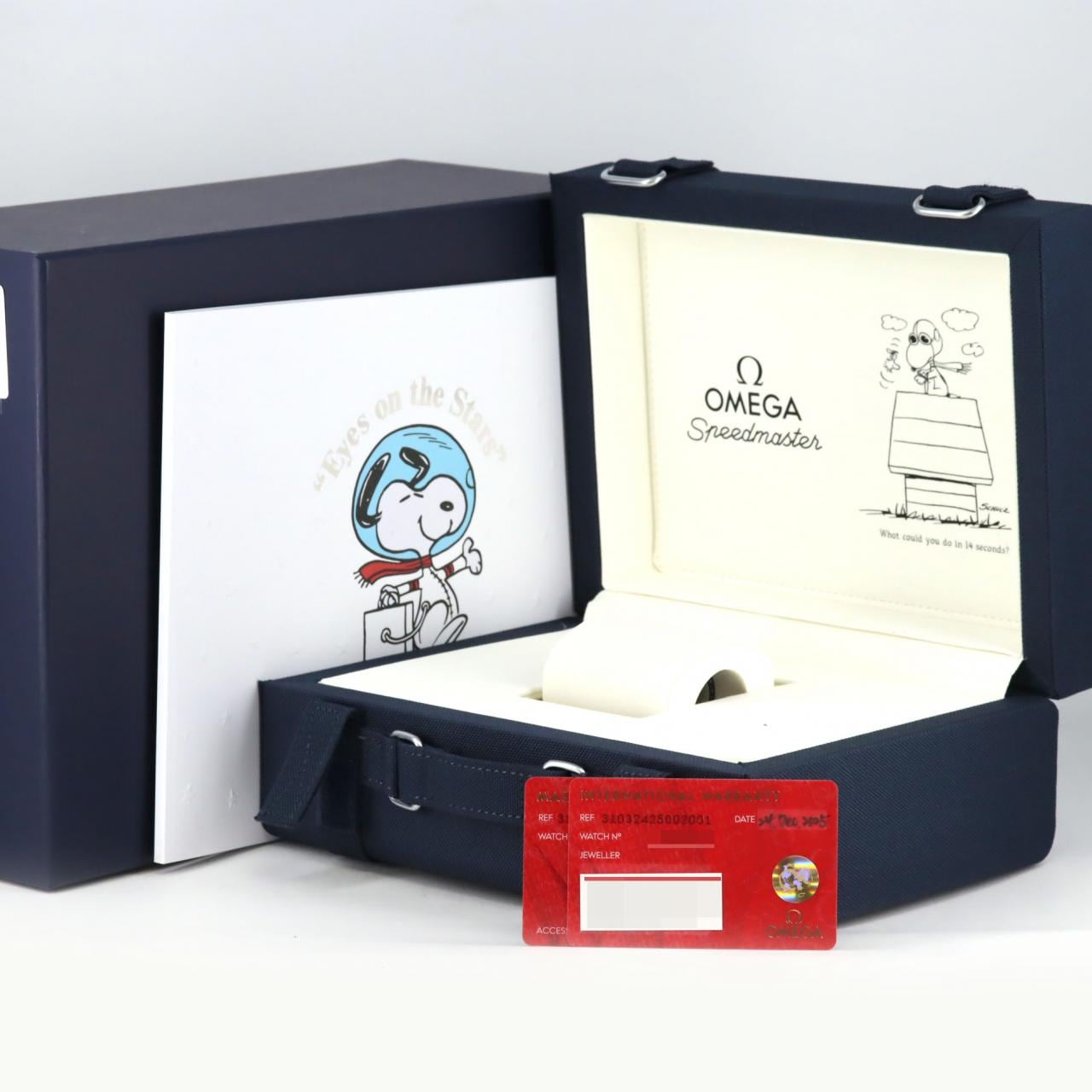 オメガ スピードマスター･シルバースヌーピーアワード 310.32.42.50.02.001 SS 手巻