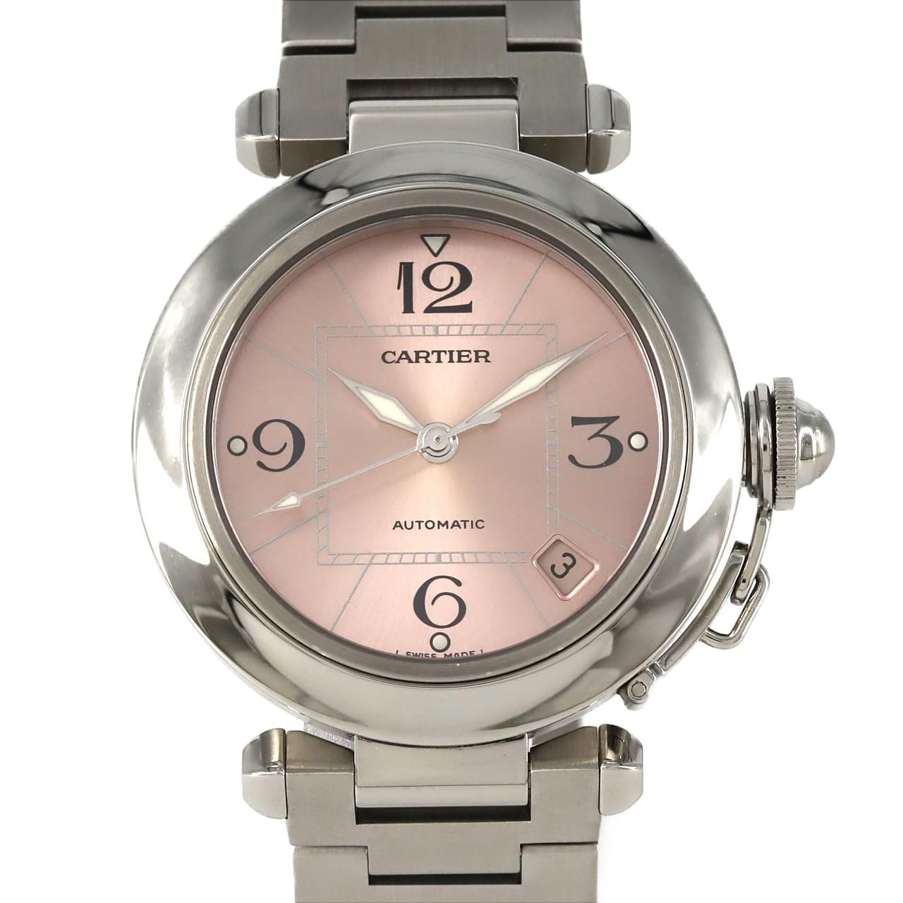 カルティエ パシャC W31075M7 SS 自動巻
