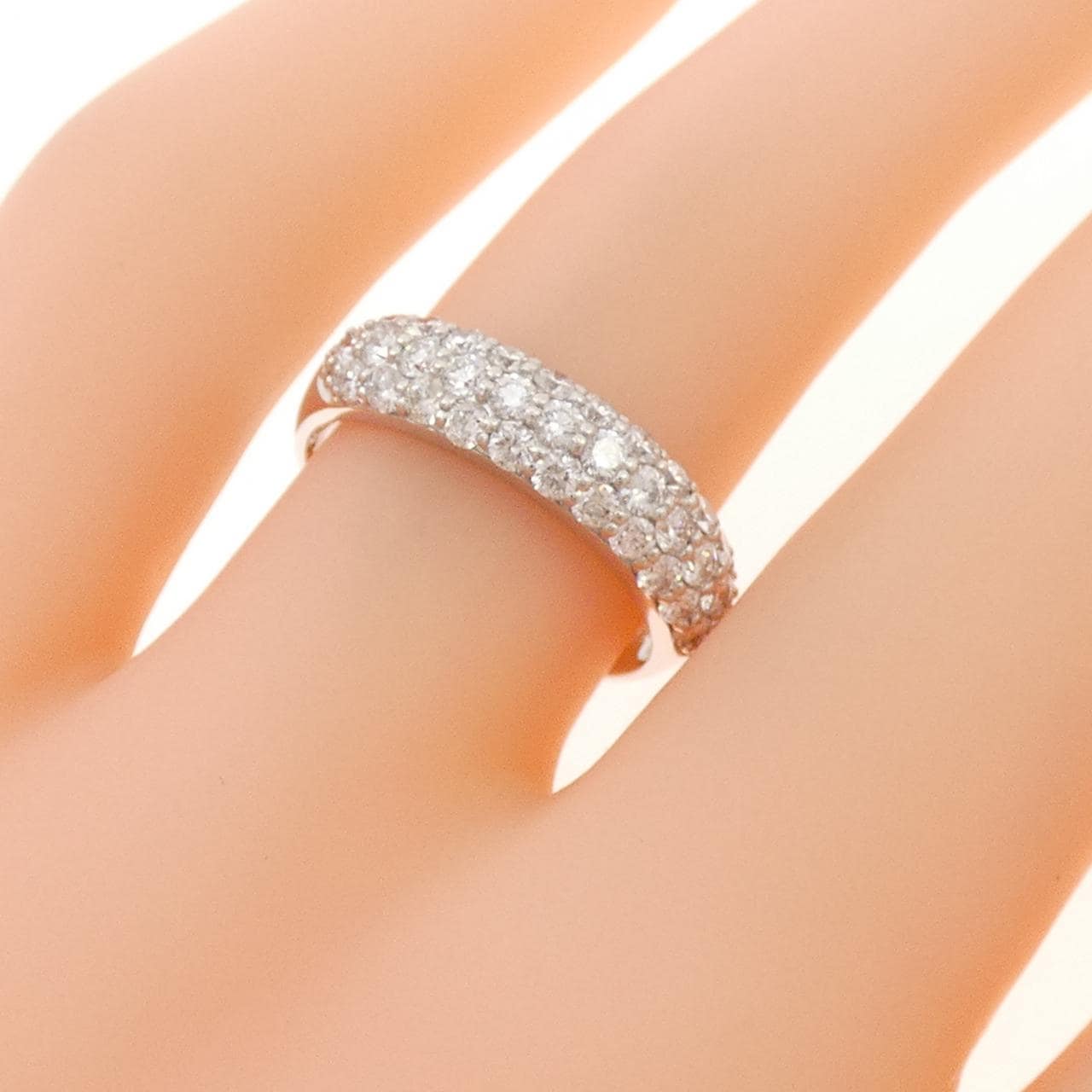 ポンテヴェキオ パヴェ リング 0.80CT