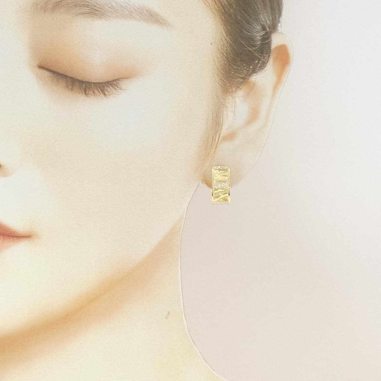 K18YG ダイヤモンド ピアス/イヤリング 0.30CT