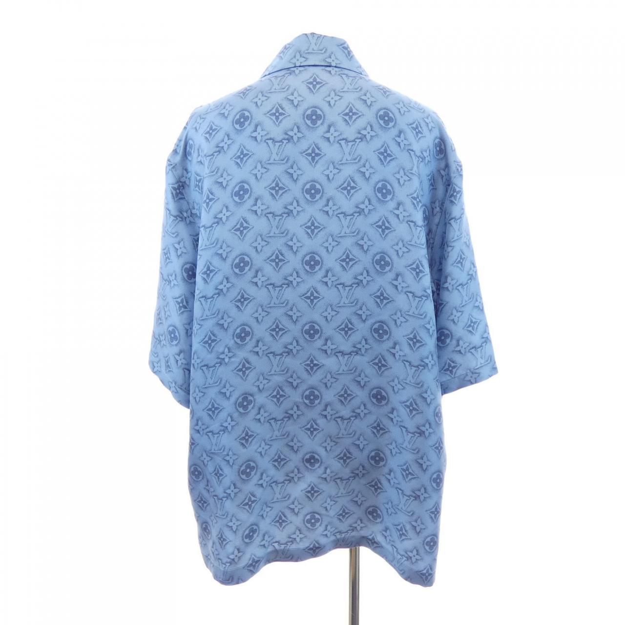 ルイヴィトン LOUIS VUITTON モノグラムシルクショーツショートスリーブシャツ HPS34WZ49 S/Sシャツ