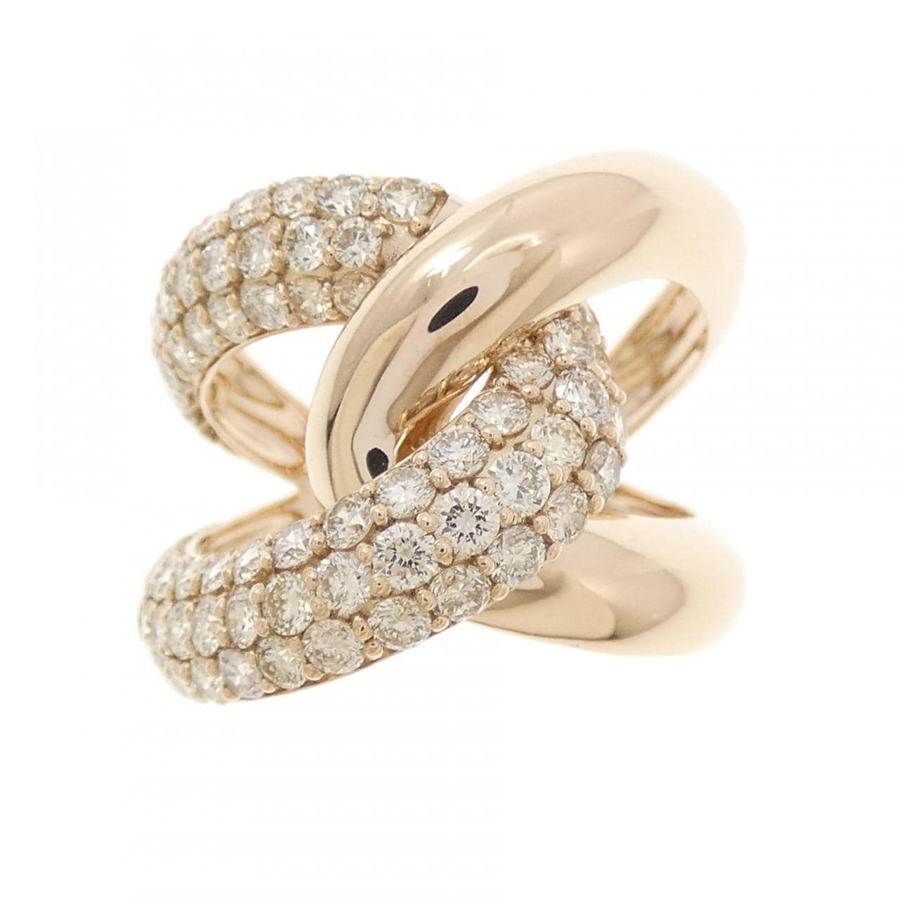 K18PG ダイヤモンド リング 2.00CT