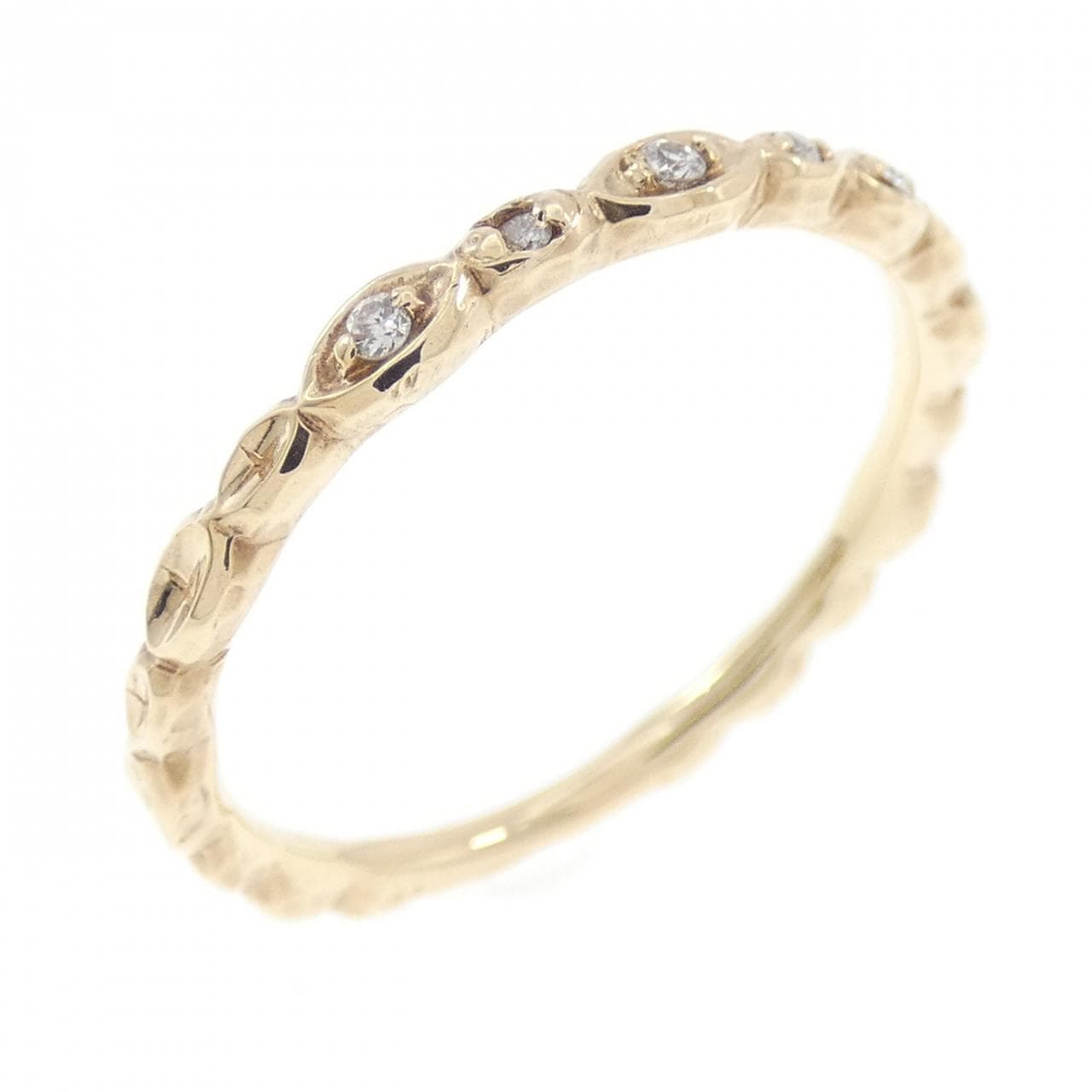 アガット ダイヤモンド リング 0.02CT