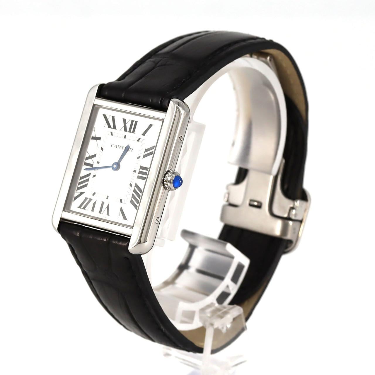 カルティエ タンクソロLM WSTA0028 SS クォーツ