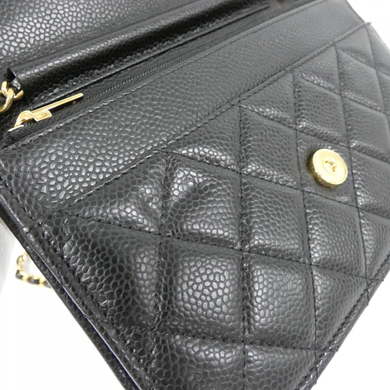 シャネル タイムレスクラシック ライン AP0250 チェーンウォレット