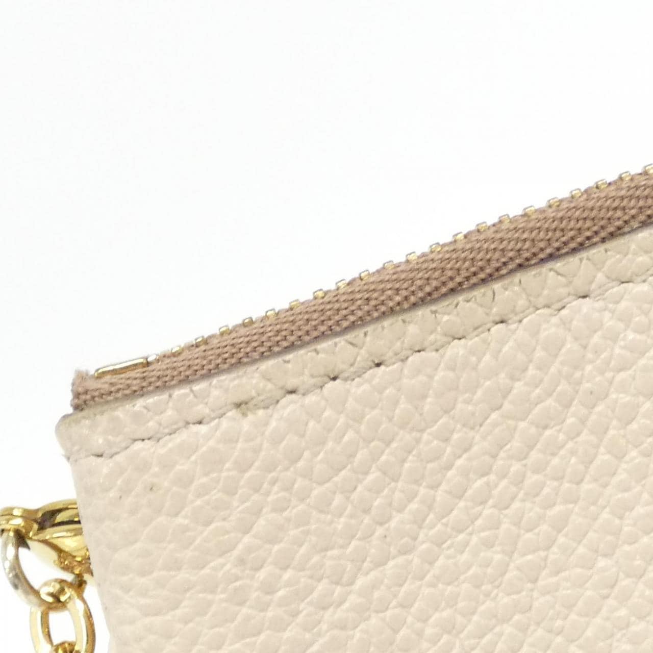 LOUIS VUITTON雙色Monogram Empreinte Pochette 雙拉鍊 2020AW M80084 單肩包